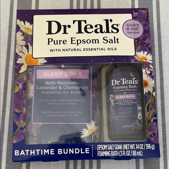Dr Teal's Bathtime Bundle with Lavender and Chamomile - Picture 1 of 2
